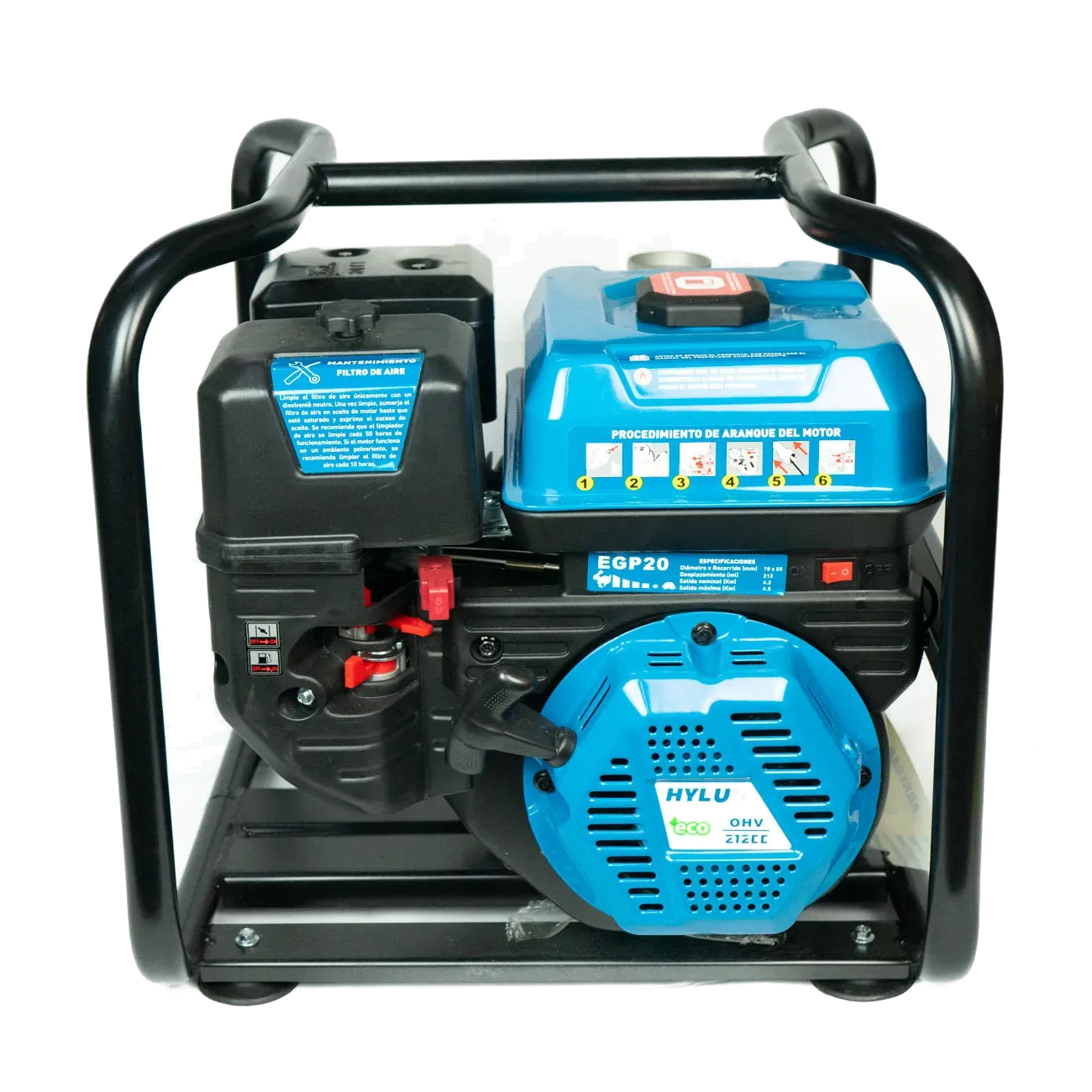 MOTOBOMBA 4 EGP40 10 HP GASOLINA HILUX