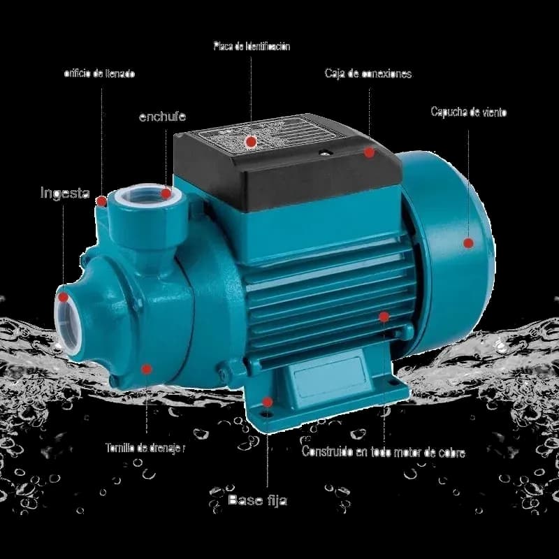 BOMBA PERIFÉRICA QB90 - 1.15 HP / 220V - 3/4"x3/4"